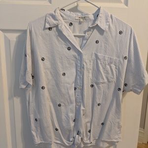 Madewell Tied Button down